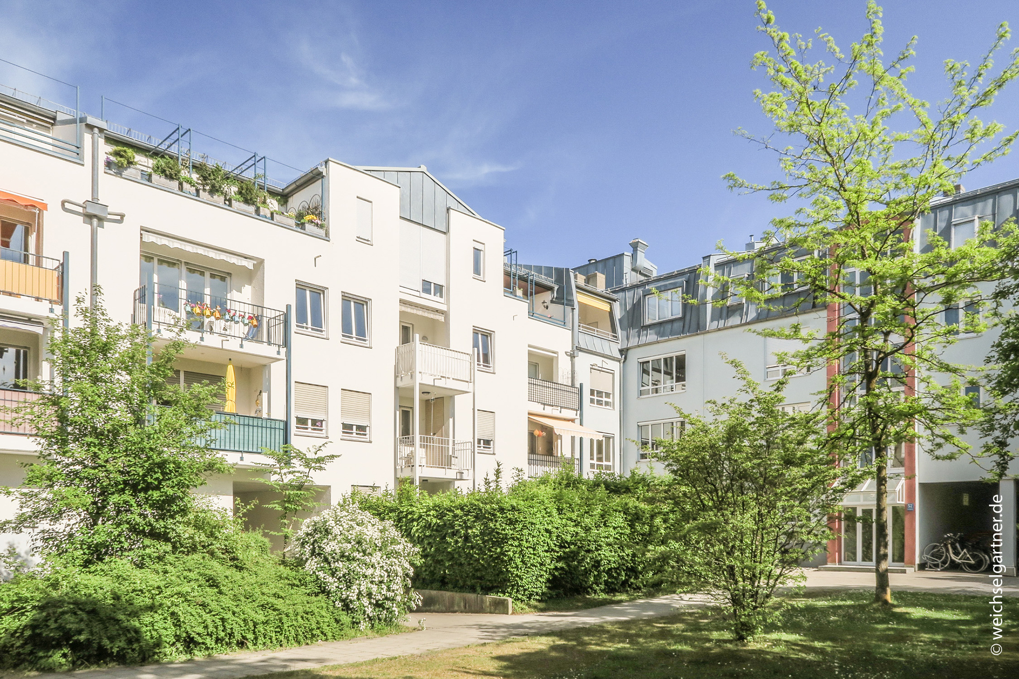 Terrassenwohnung in München, 71 m² Weichselgartner Immobilien