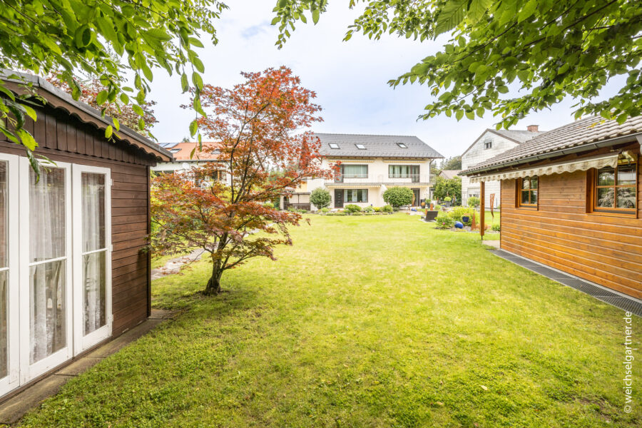 Schöne Doppelhaushälfte mit wunderbarem Südgarten - Südlicher Gartenbereich