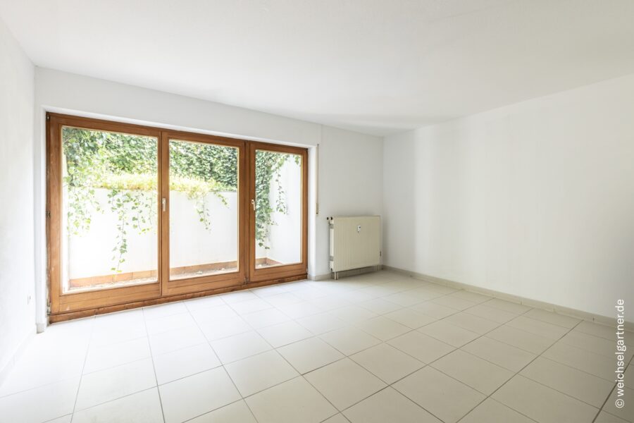 Idyllische Garten-Maisonette in ruhiger Feldrandlage – sonnige Südwest-Ausrichtung und 2 Stellplätze - Zimmer im UG mit Lichthof