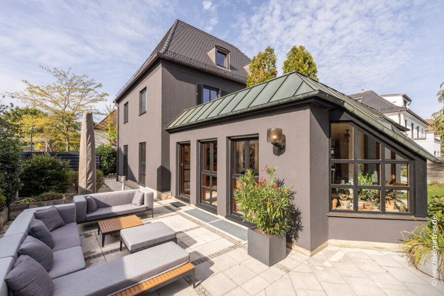 Ansprechendes Einfamilienhaus auf herrlichem Grundstück in bester Wohnlage am Westpark - Ansprechendes Einfamilienhaus