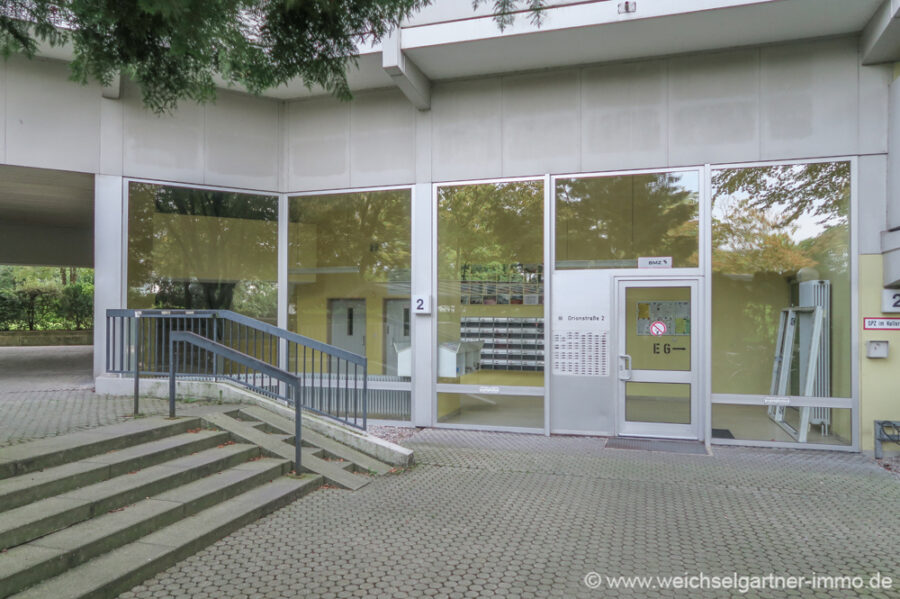 Eigentumswohnung in grüner Wohnlage - Freundlicher Hauseingang