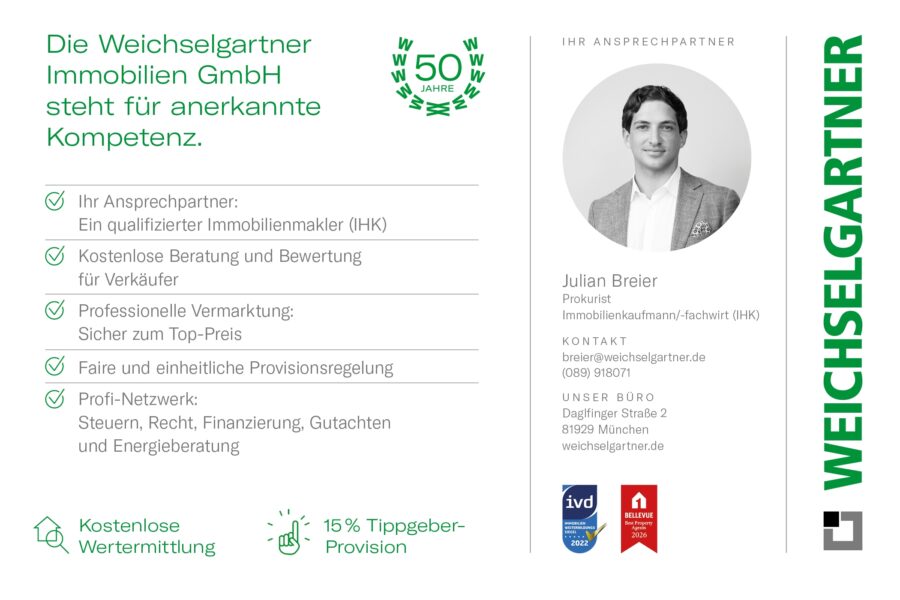 Großzügiges Einfamilienhaus auf herrlichem Grundstück - Ihr Münchner Immobilienbüro