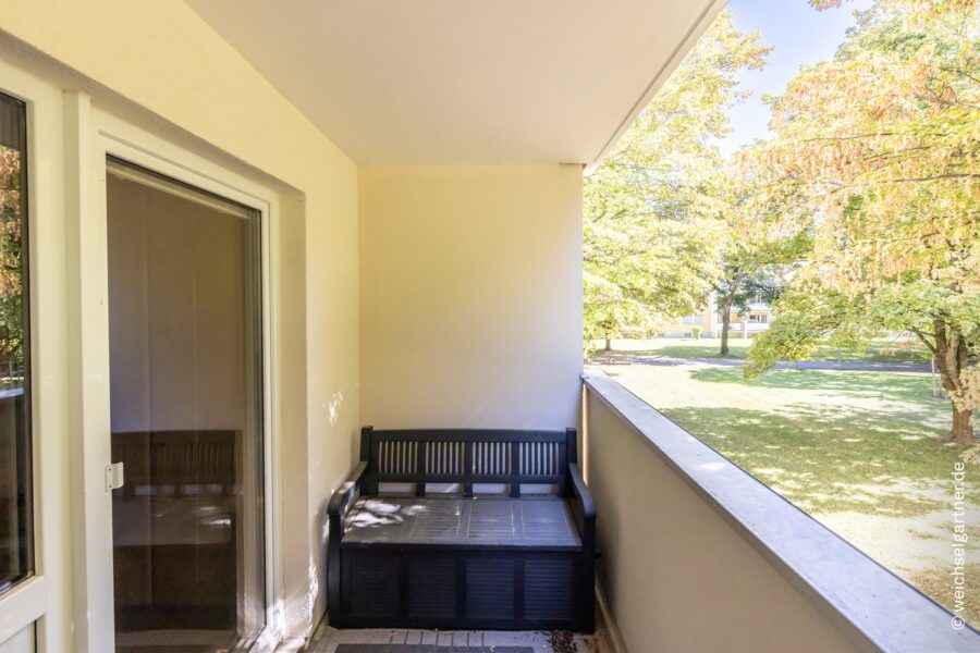 Sofort verfügbares Appartement mit geräumiger Süd-Loggia in beliebter Lage - Süd-Loggia