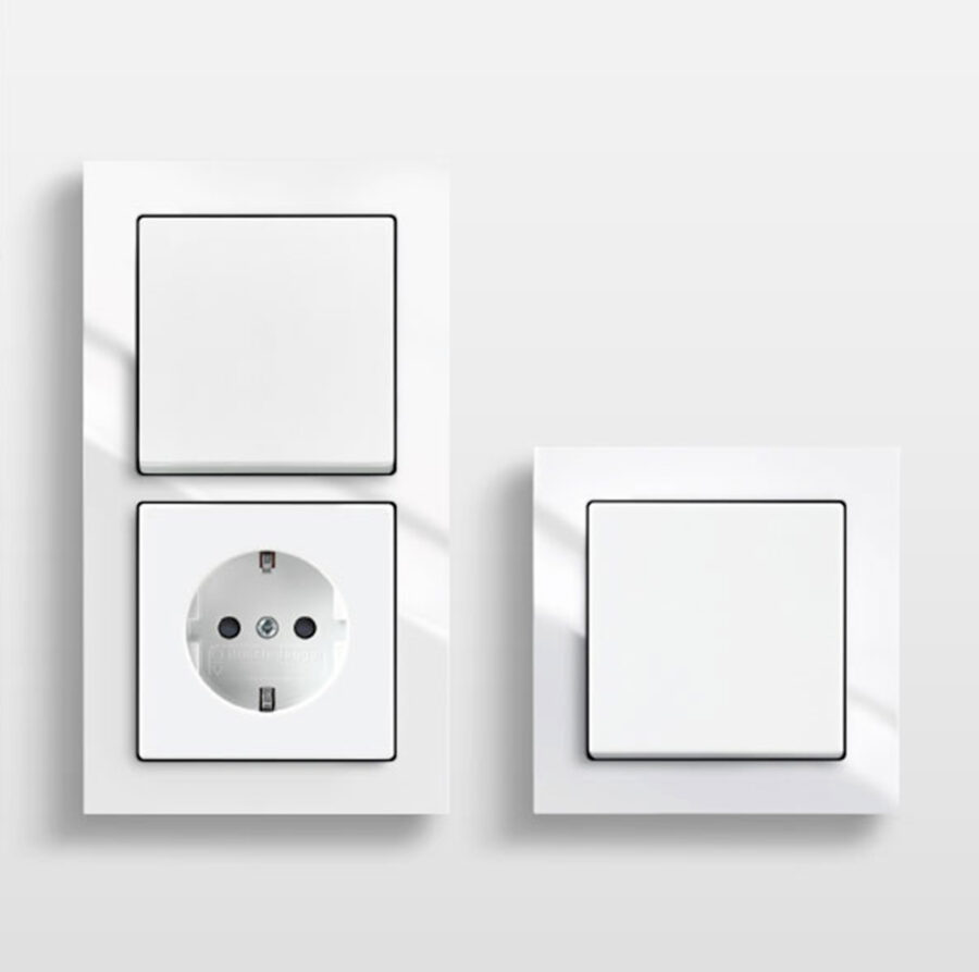 Elegante Villenhälften - Haus 3 - Schalterprogramm Busch-Jaeger