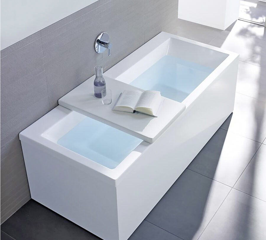 Elegante Villenhälften - Haus 3 - Wanne Duravit