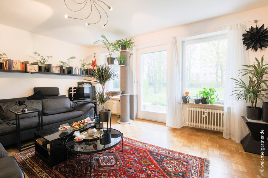 Vermietete Erdgeschosswohnung in grüner Wohnlage - Erdgeschosswohnung