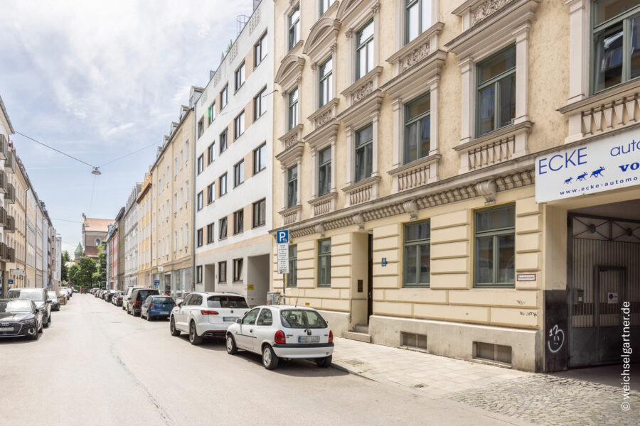 Bezugsfreies Appartement mit Dachterrasse im Herzen des Glockenbachviertels - Bezugsfreies Appartement