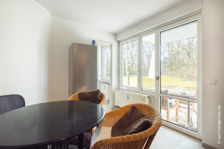 Attraktive Erdgeschosswohnung mit Südterrasse und Hobbyraum - Essbereich