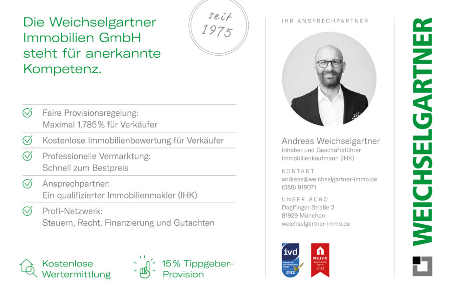 3 Laden- und Gewerbeeinheiten plus großer Garage in zentraler Stadtlage - auch Einzelverkauf möglich - Münchner Immobilienbüro