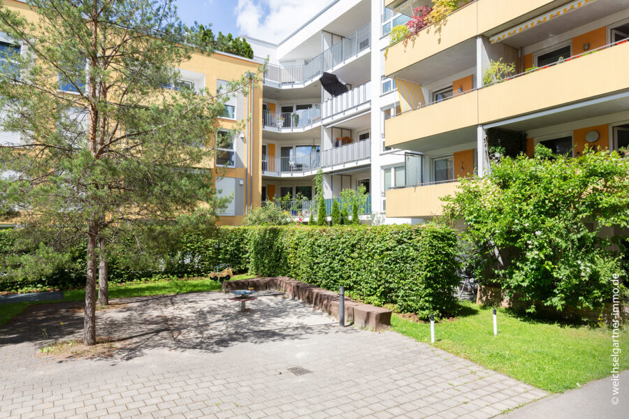 Moderne Eigentumswohnung mit Süd-West-Balkon - Ruhiger Innenhof