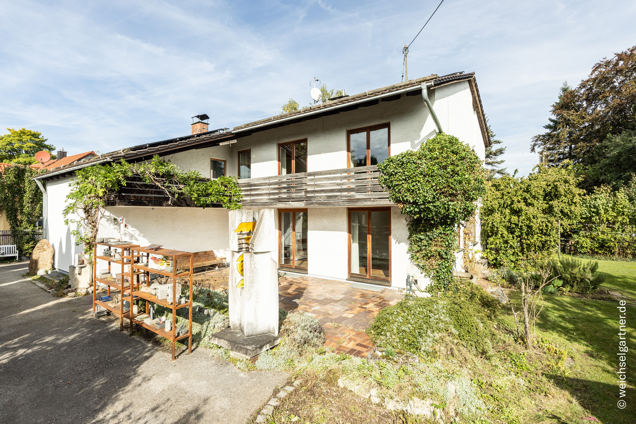 Wohnen & Arbeiten – Freistehendes Einfamilienhaus mit Atelier in ruhiger Ortslage, 85551 Kirchheim bei München, Einfamilienhaus