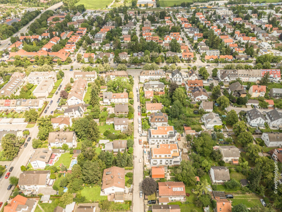 Gelegenheit für Bauträger und Kapitalanleger: Wohnbaugrundstück in begehrter Wohnlage - Blick in Richtung Norden