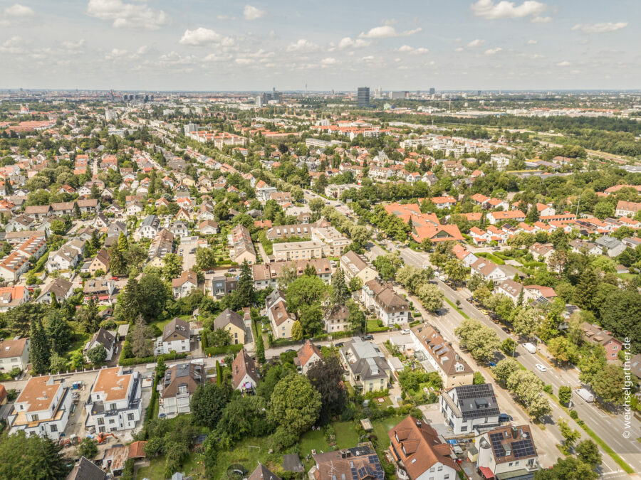 Gelegenheit für Bauträger und Kapitalanleger: Wohnbaugrundstück in begehrter Wohnlage - Blick in Richtung Westen