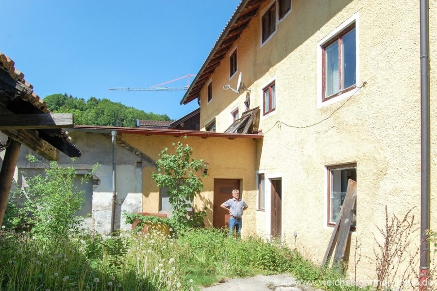 Grundstück an der Glückaufstraße - Hinterhof