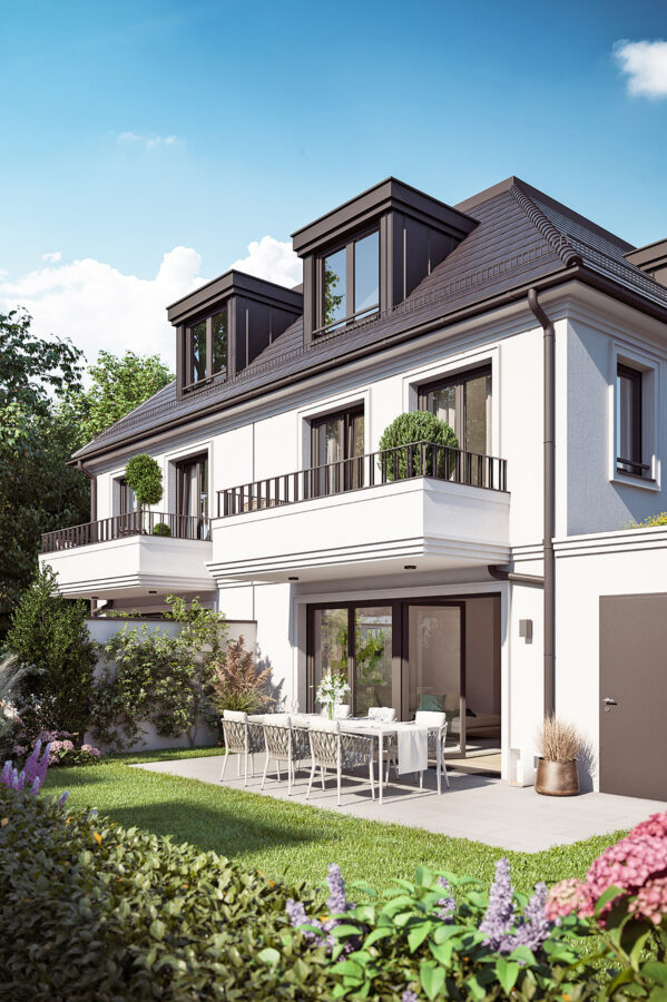 Elegante Villenhälften - Haus 1 - Ideale Südwest-Ausrichtung