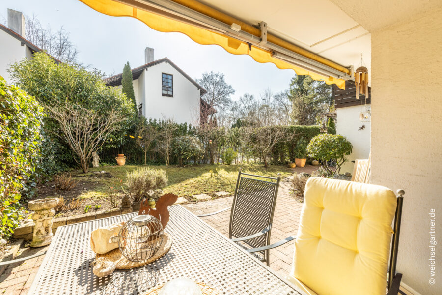Einfamilienhaus mit Einlieger-Dachstudio und herrlichem Südgarten am Isarhochufer - Freisitz mit Blick ins Grüne