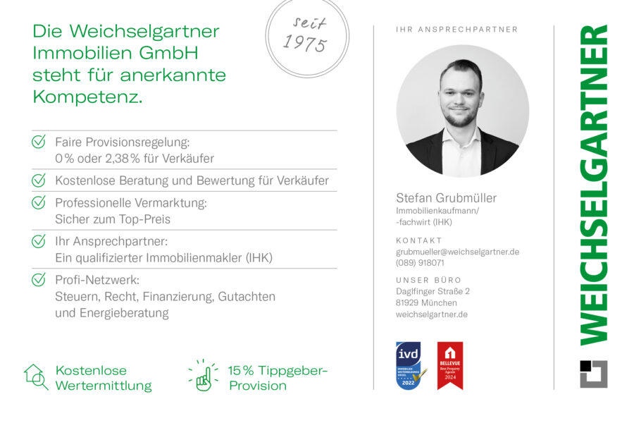 Ideal geschnittenes Baugrundstück in familienfreundlicher Lage - Ihr Münchner Immobilienbüro