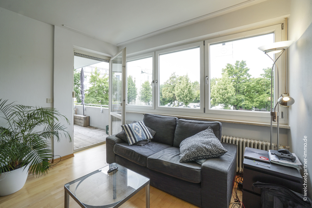 Schönes Appartement mit West-Balkon am Arabellapark, 81925 München, Etagenwohnung