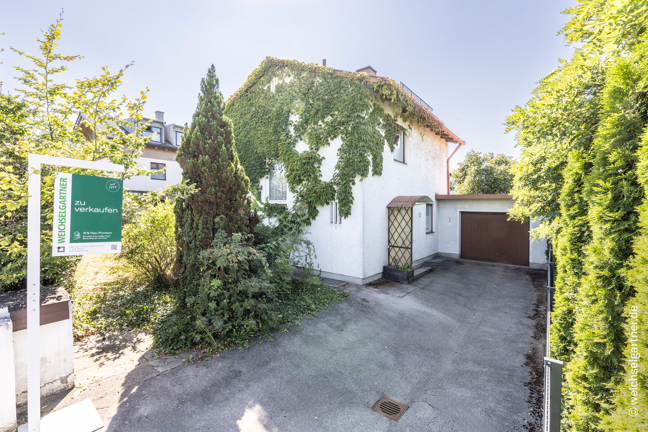 Ansprechendes Baugrundstück für zwei Baukörper in ruhiger Wohnlage mit Südwest-Garten, 81929 München, Wohngrundstück