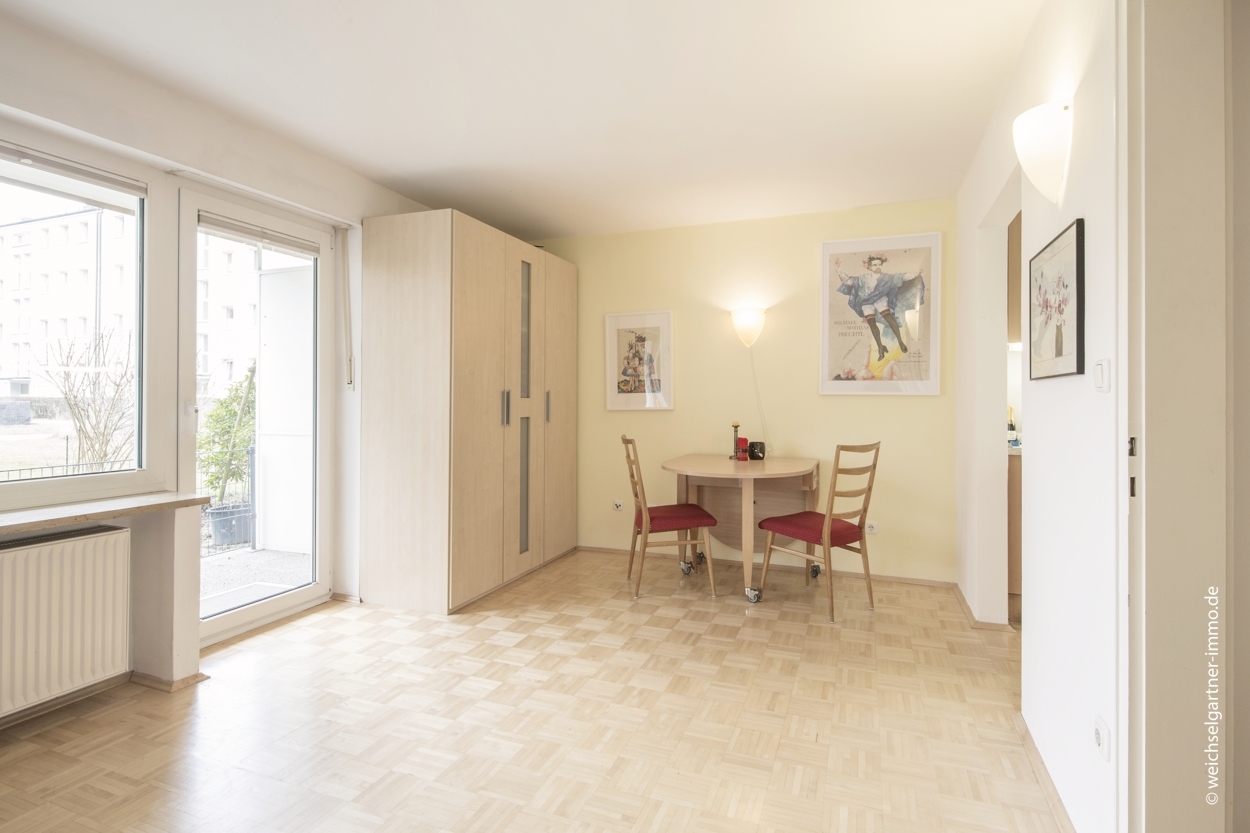 Bezugsfreies Appartement mit schöner Süd-Terrasse, 81475 München, Erdgeschosswohnung