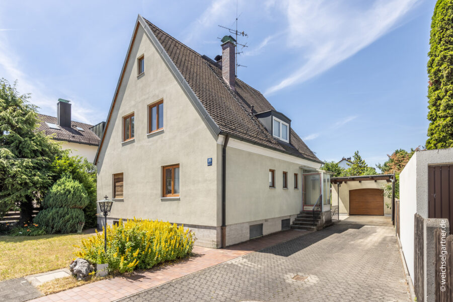 Attraktives Wohnbaugrundstück mit herrlichem West-Garten - Der vorhandene Altbestand