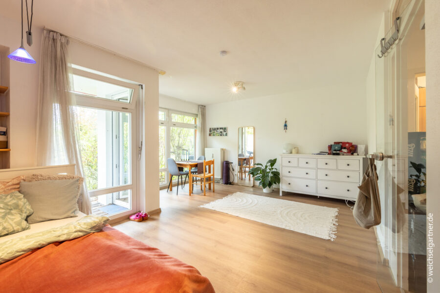 Bezugsfreies Appartement in charmanter Wohnlage mit West-Terrasse - Bezugsfreies Appartement