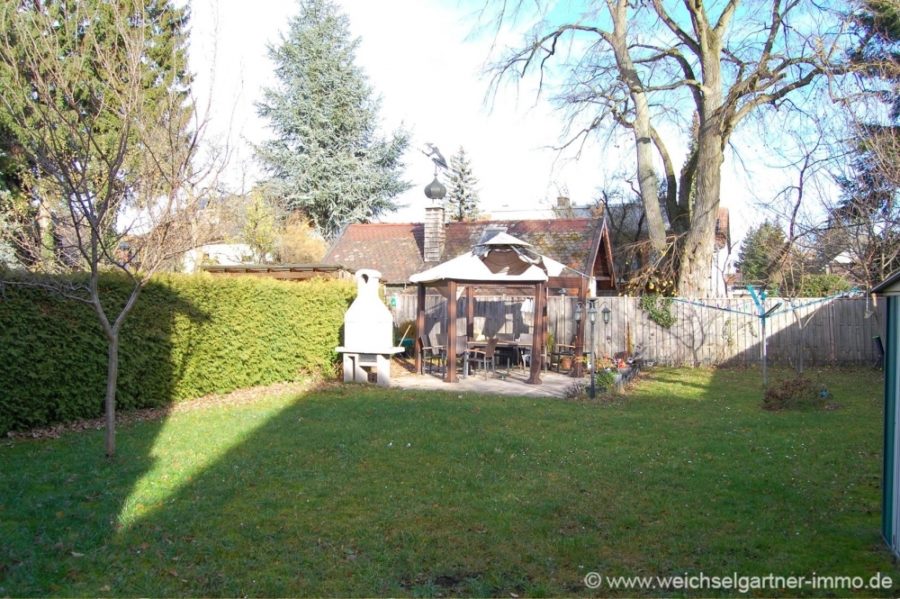 Doppelhaushälfte in ruhiger Lage - Gartenansicht