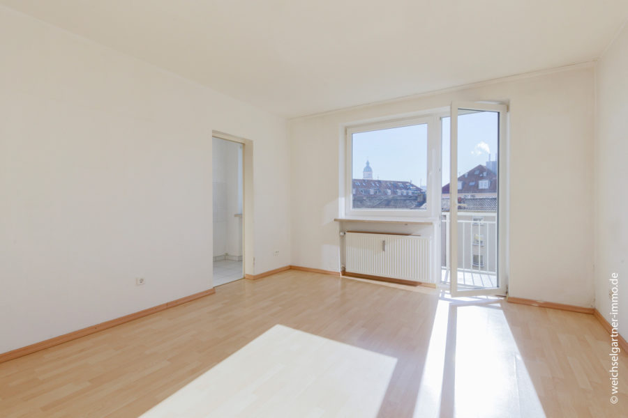 Nettes Appartement in schöner Lage - Wohn-/Schlafbereich