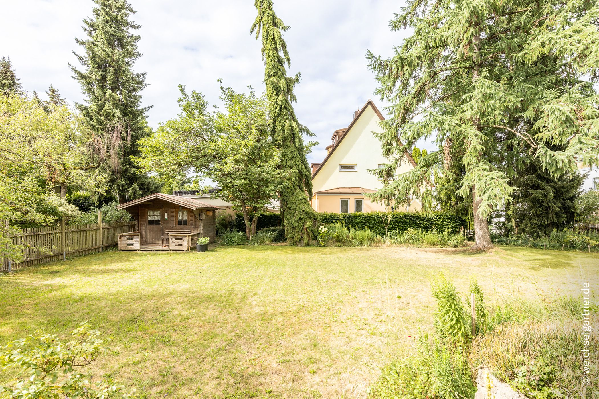 Einfamilienhaus-Bauplatz in schöner Wohnlage von Trudering unweit des Riemer Parks, 81829 München, Grundstück